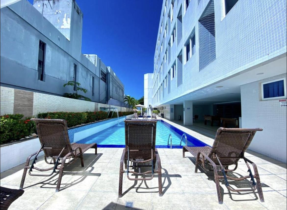 ホテル Flat Beira Mar Tambau João Pessoa エクステリア 写真